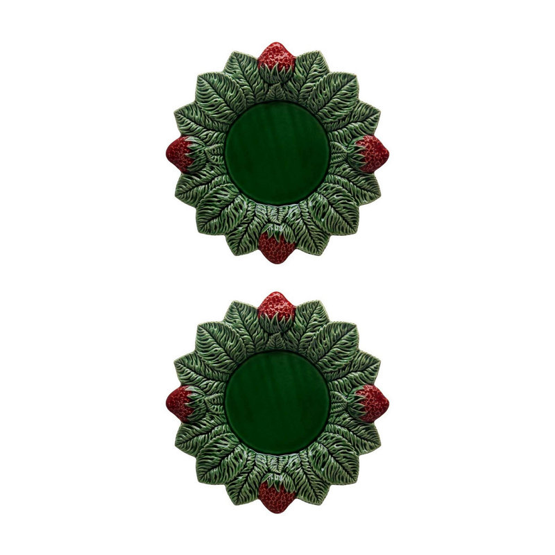 Strawberry Earthenware Chargers