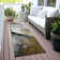 Machine Washable Indoor/Outdoor Xhevrie Brown Rug