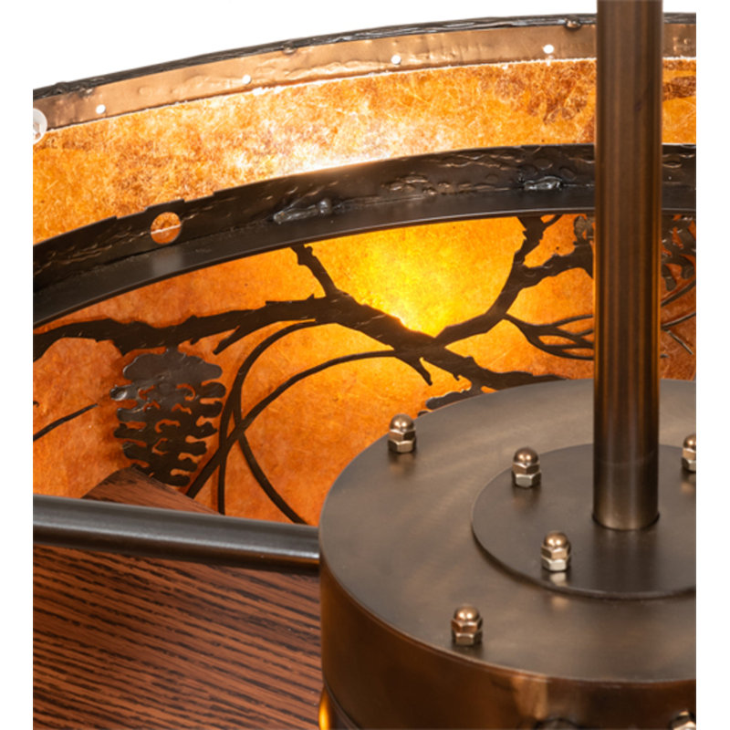 Whispering Pines Downrod Ceiling Fan