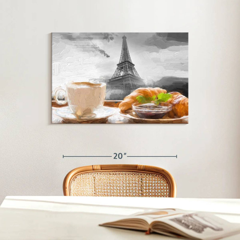 Yarlin Paris Cafe, H 16 po x l 24 po