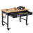 48'' W Manufactured Wood Top Height-Adjustable Workbench with Wheels
