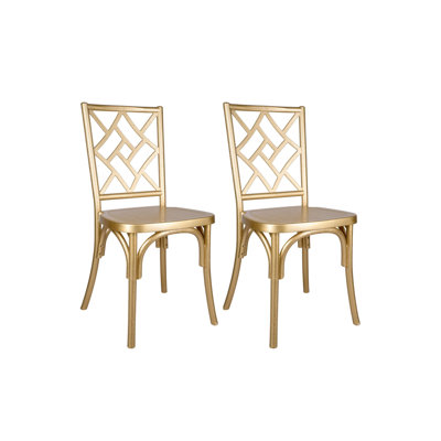 Toughresin Mosaic Chair, 2 Chair Bundle By Chivari
