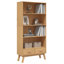Alana 180cm H x 87.5cm W Standard Bookcase-1946751218