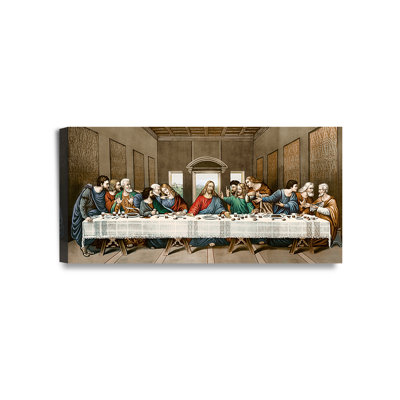 The Last Supper By Leonardo Da Vinci Giclee Print Artwork Match With Frame