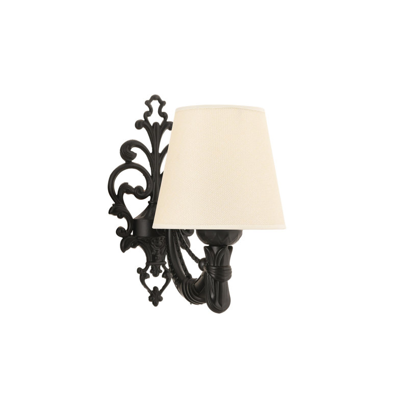 Lampe murale, Noir