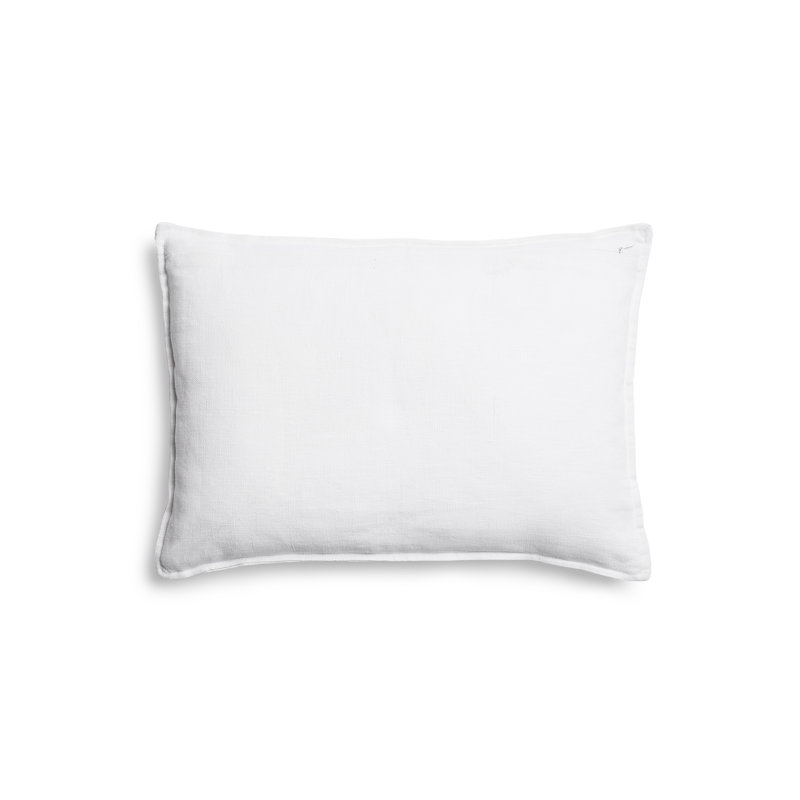 Butterfly Gingko Ombre Embroidered Dec Pillow, Blue;White
