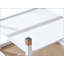 Industrial Square Coffee Table - Steel Frame & Mesh Glass Top-1492866820