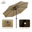 Parasol de marché lumineux 108 po Ifzah-2004069847