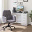Adjustable Comfort Polyester Modern Office Swivel Chair For Home And Workspaces