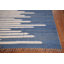 Tapis rayé marocain moderne fait à la main 12 x 16