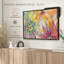 Floral et botanique «Pétales abstraits I, reproduction sur toile»-101455853