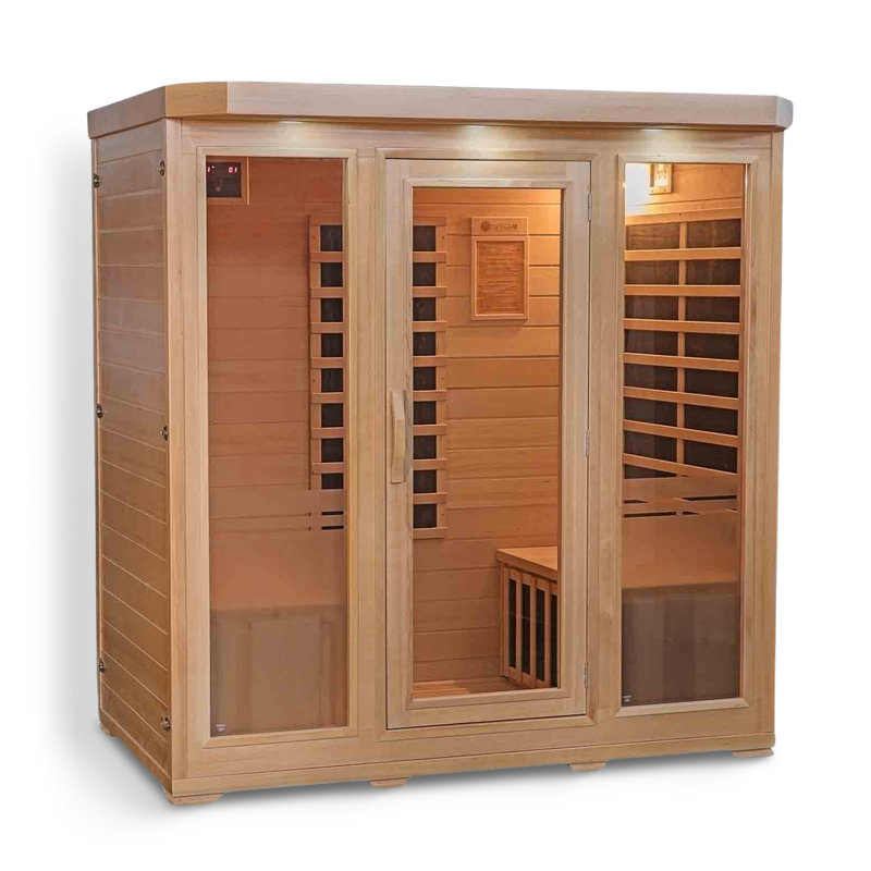 Sauna infrarouge pour 4 personnes HEATWAVE Sonoma