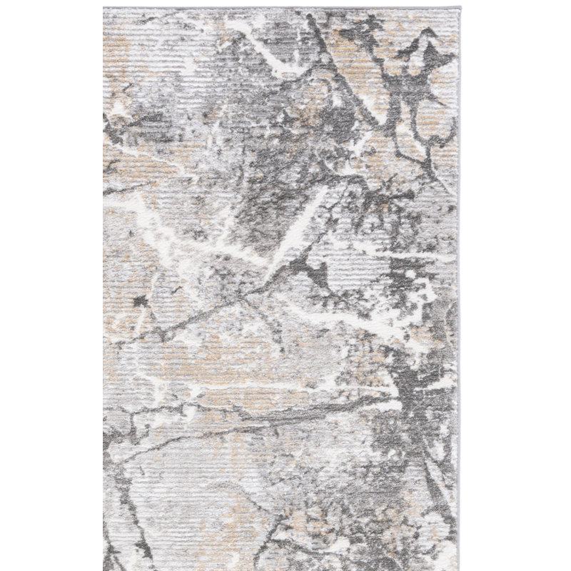 Alantae 500 Performance Abstract Rug, Rectangle 5'3" x 7'6"