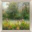 Art mural encadré, "Wildflowers and Woods"