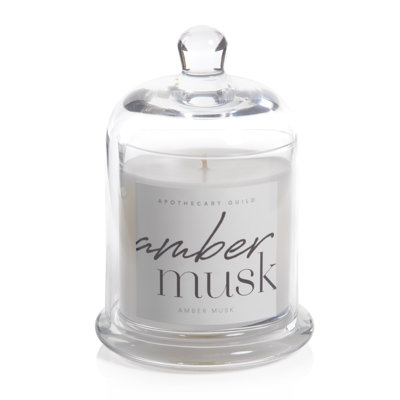 Bougie à pot de parfum ambre