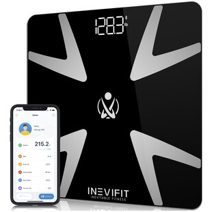 Innotech Body Fat Scale Smart Bluetooth Digital Bathroom Scales for Weight  and Body Composition BMI Analyzer with Free APP, Works with Fitbit, Apple  Health & Google Fit