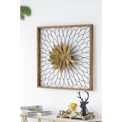 Décoration murale de 30 po x 2 po x 30 po Ashlyn
