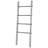 Solid Wood Wall Leaning Blanket Ladder
