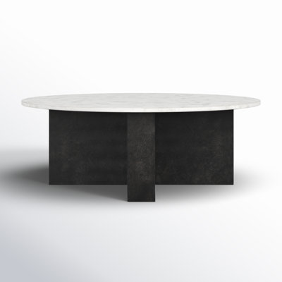 Edana Genuine Marble Single Coffee Table