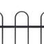 Cirincione Garden Fence with Hoop Top Steel-1058930813