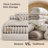 Bedsure King 2-in-1 Comforter Set with Detachable Fluffy Blanket – Beige SnapTech Design Bed-in-a-bag, All-Season Bedding Set(Set of 6)-120798832-120798836