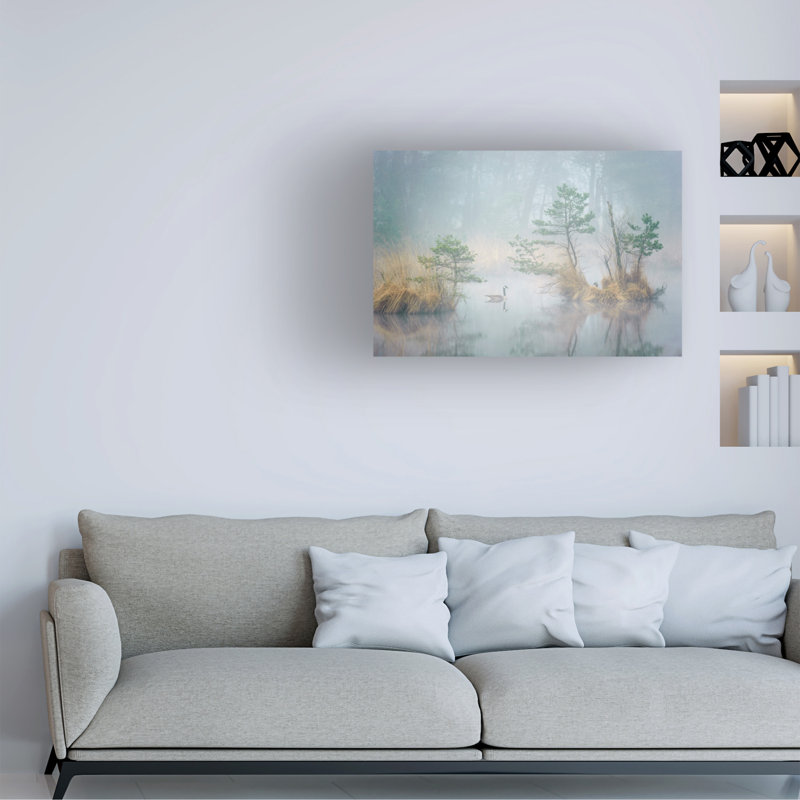 Art mural sur toile tendue - Art mural «Hide and Seek» par Andrew George pour le salon, la chambre à coucher ou le bureau - 30 x 47