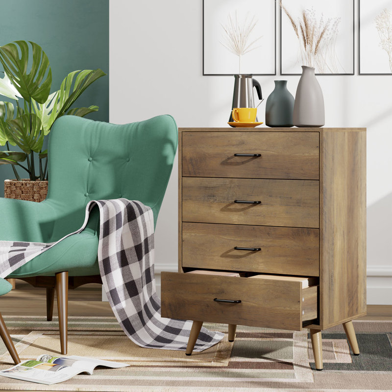 60 cm W Chest of 4 Drawers