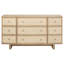 Commode moderne à 9 tiroirs pour le rangement de la chambre à coucher