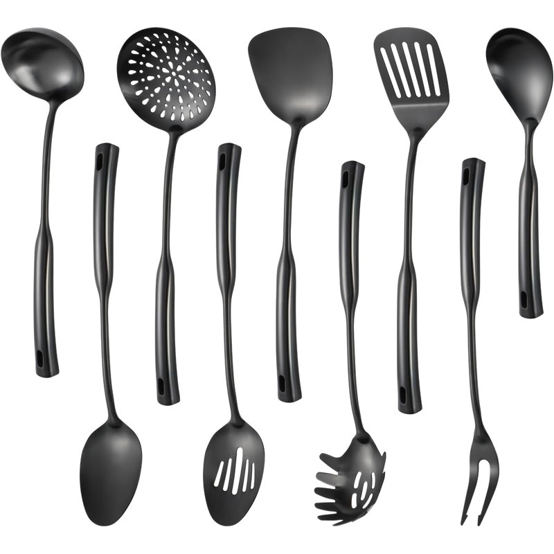 9-piece 304 Stainless Steel Kitchen Utensil Set
