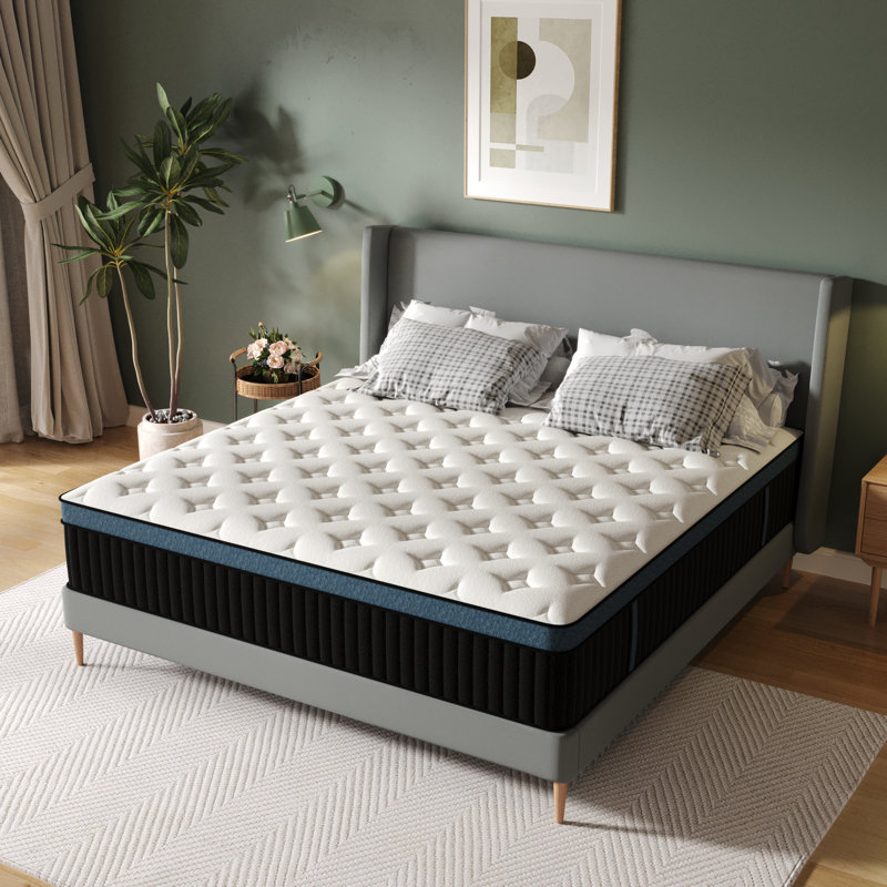 Alwyn Home Timera  Medium Hybrid Mattress, King, 14"