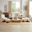 Chaise d'appoint rembourrée pivotante avec repose-pieds-2000458037