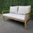 Zaryna Solid Acacia Wood Patio Loveseat