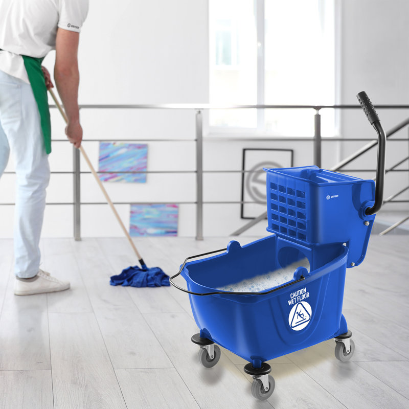Mop Bucket, Blue