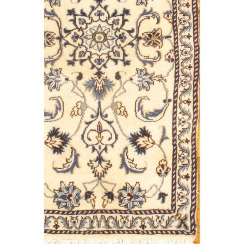 Mohtada Wool Oriental Area Rug in Ivory
