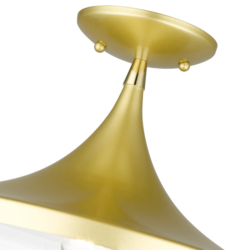 Catinca Flush Mount, Soft Gold, Gold