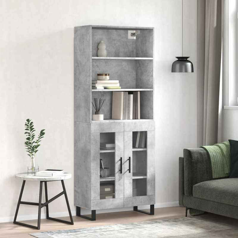 Maylinn 69.5 Wide, Concrete Grey