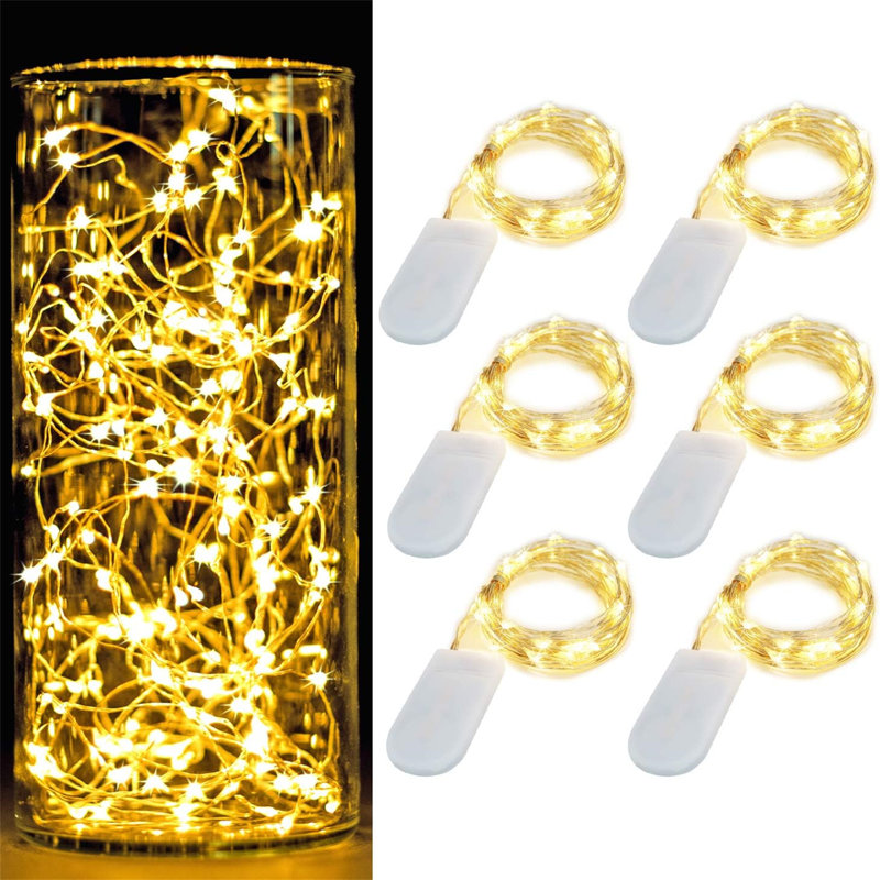 Joylynn Indoor 30 - Bulb 118.11'' Battery Powered LED Fairy String Light