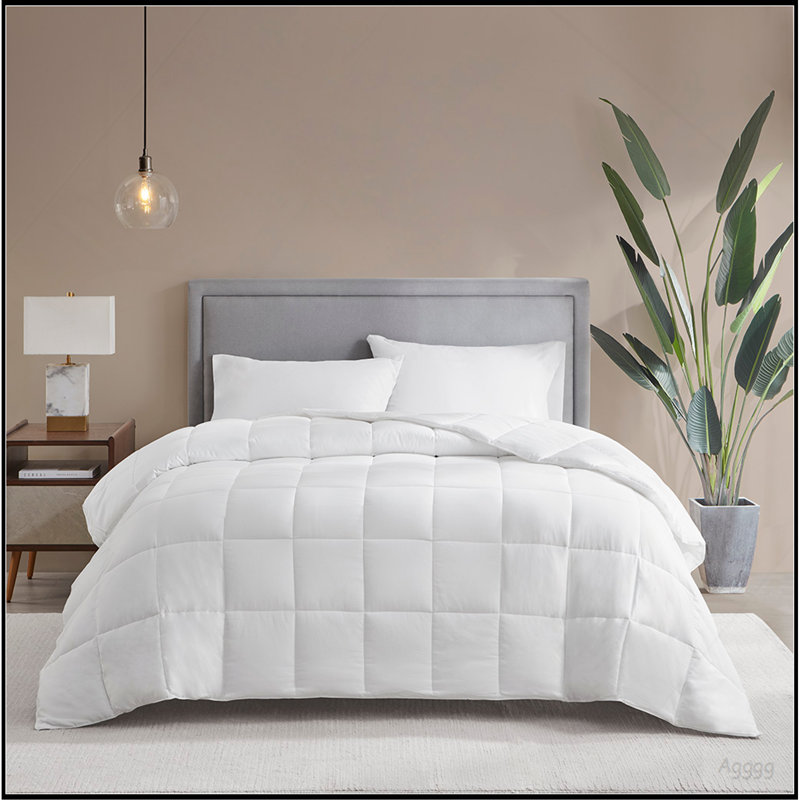 Full/Queen Cotton Down Alternative Featherless Comforter