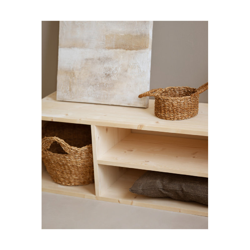 Media Unit Media Console, Beige