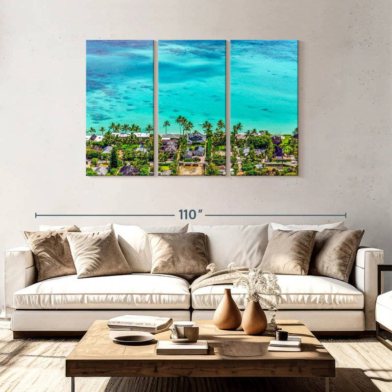Nicci Lanikai Beach Homes, H 48 po x l 74 po
