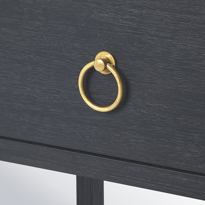 Lark End Table, Navy Blue