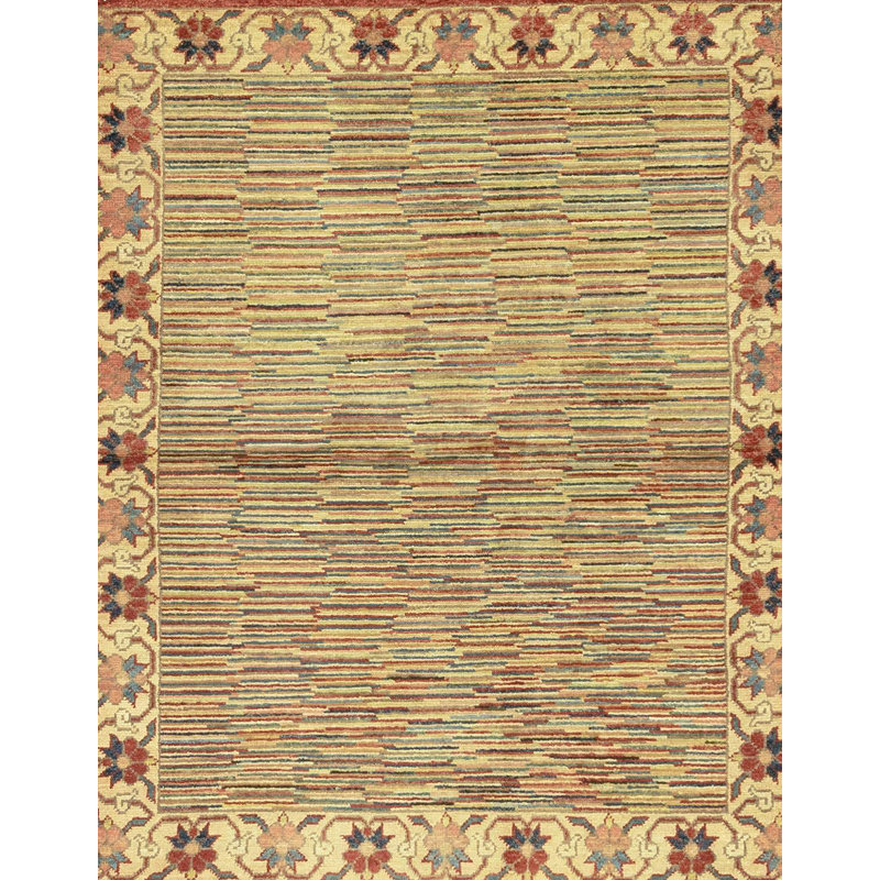 Abstract Indoor Rug, Rectangle 2' x 4'