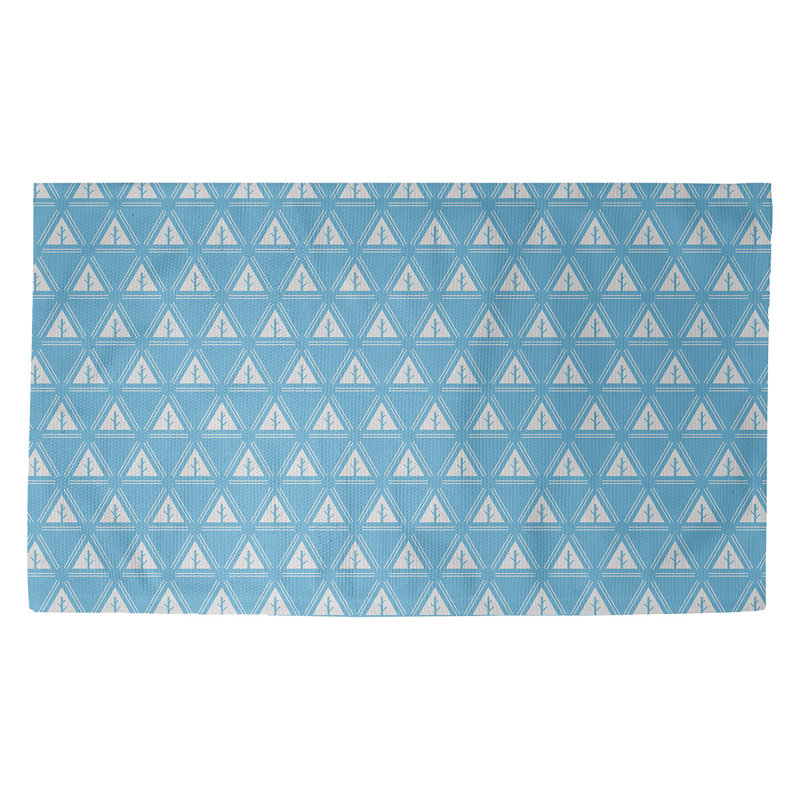 Tapis minimaliste d’arbre bleu minimaliste Barbra, Rectangle 2 pi x 3 pi