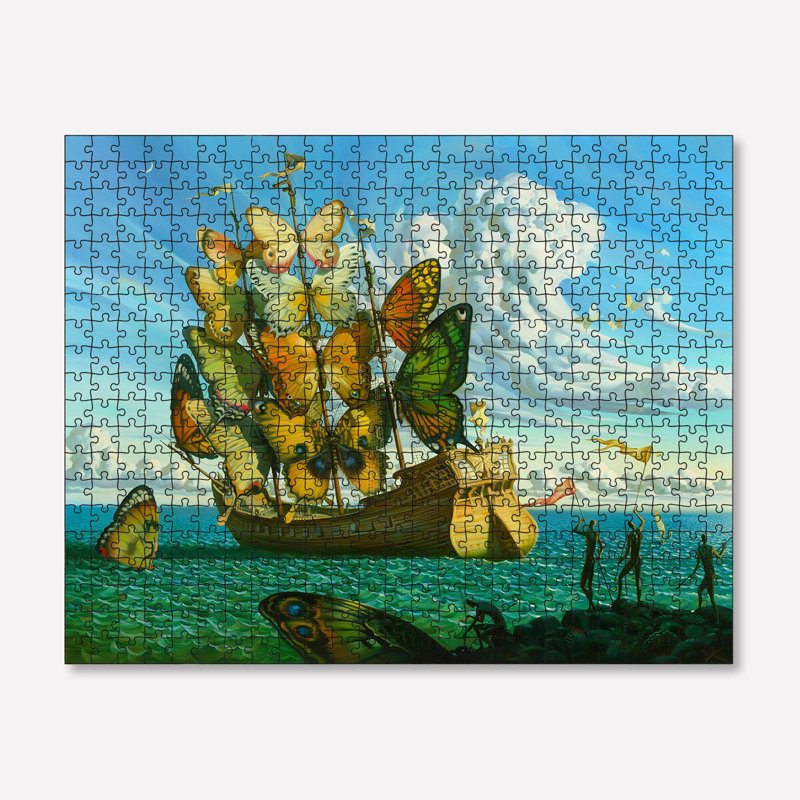 500 pièces en carton, 100% carton, 500 pièces, 18,9 x 13,4 pouces | Taille de la boîte: 13,2 po x 9,1 po x 2,0 po | Parfait pour le plaisir et la détente en famille, pièces durables de haute qualité pour un assemblage facile, cadeau idéal pour les amateurs de casse-tête