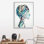 «Mirrored Music II» par Sydney Edmunds, reproduction d'art graphique sur toile