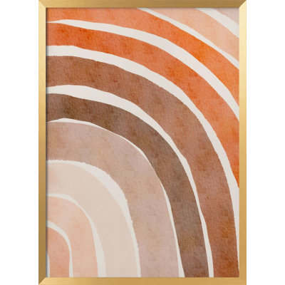"Lines of Abstract" Framed Textured Wall Art