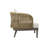 Ensemble de conversation d'extérieur pour 4 personnes avec coussins Modway Meadow-93811818