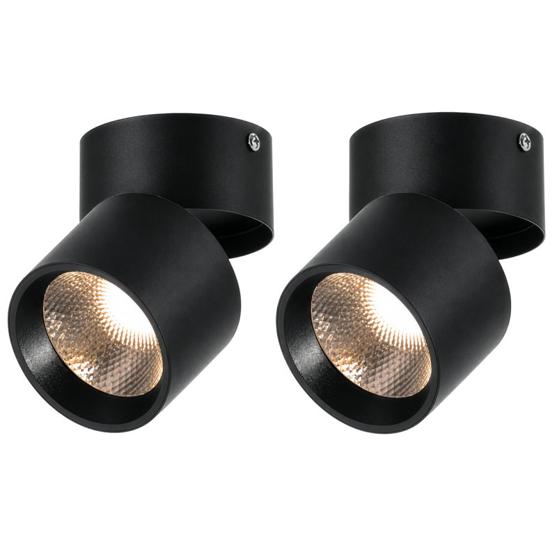 Gardel directionnel et projecteur, Noir