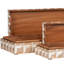 Boîte décorative en bois et os-693846317