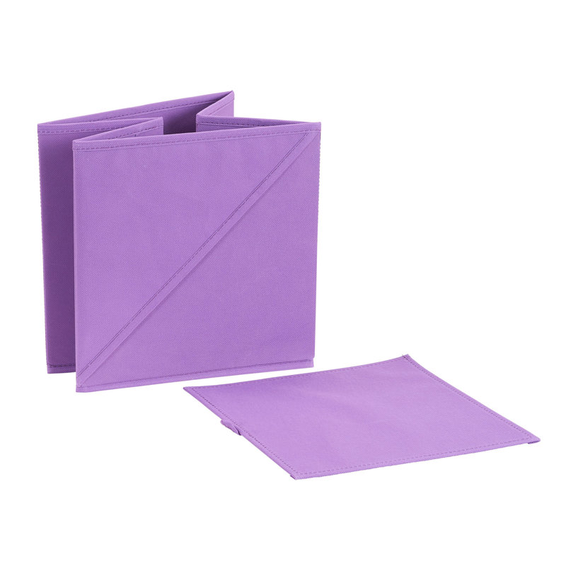Ensemble de bacs en polyester Artisan, Mauve